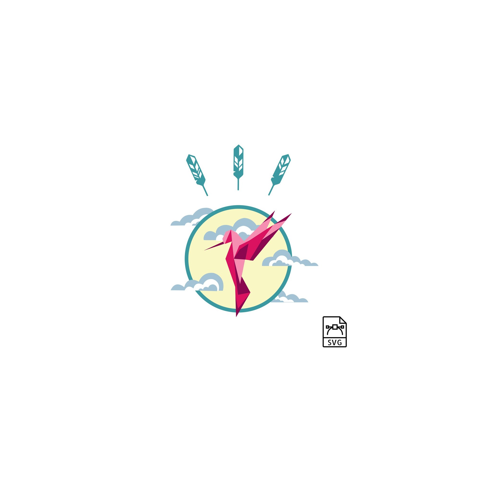 Hummingbird - Vector graphics